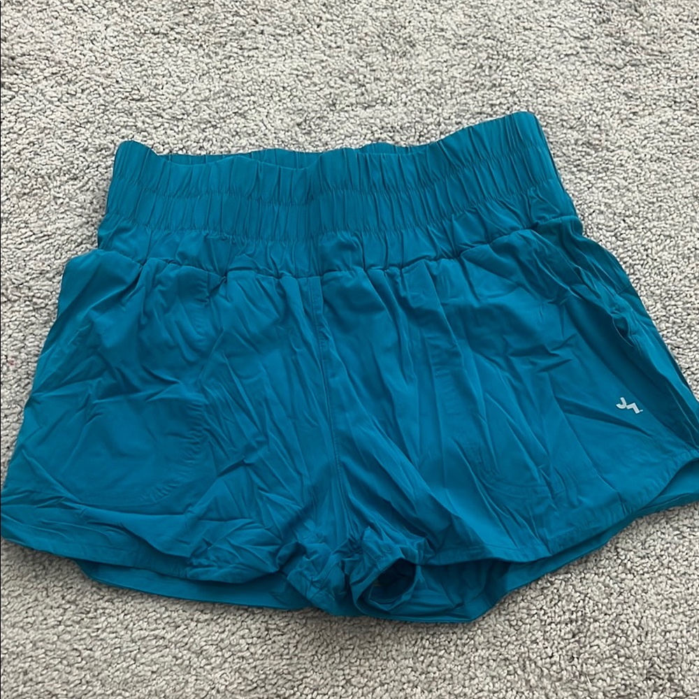 JoyLab Blue Athletic Shorts Lightweight Elastic Waist